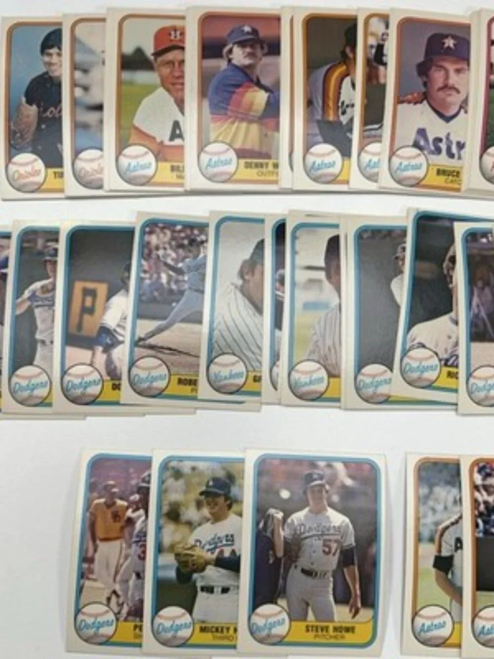 1970’s -1980’s Topps Fleer Baseball Lot ~350 Cards Low Grade